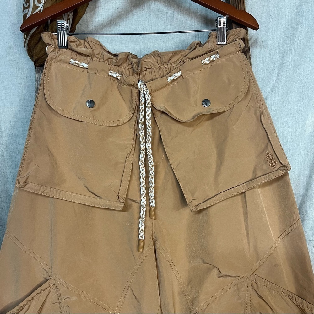 Free People Tan Cargo Pants - Picture 6 of 12